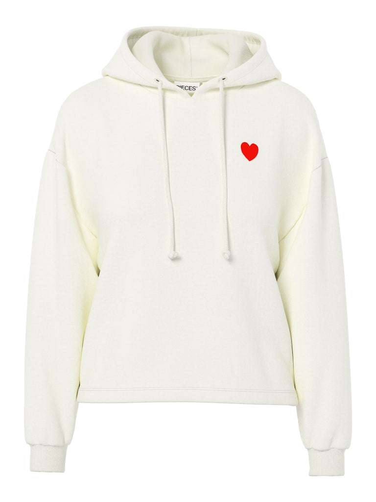 PCChilli LS Hoodie White Pepper