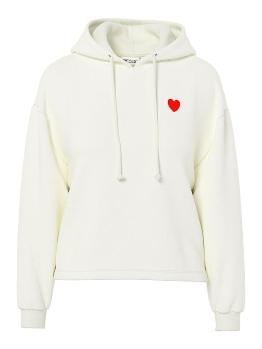 PCChilli LS Hoodie White Pepper