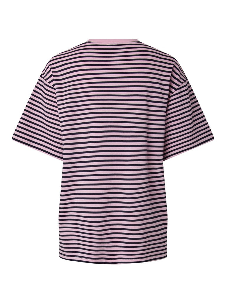 PCSadie SS T-Shirt Roseate Spoonbill