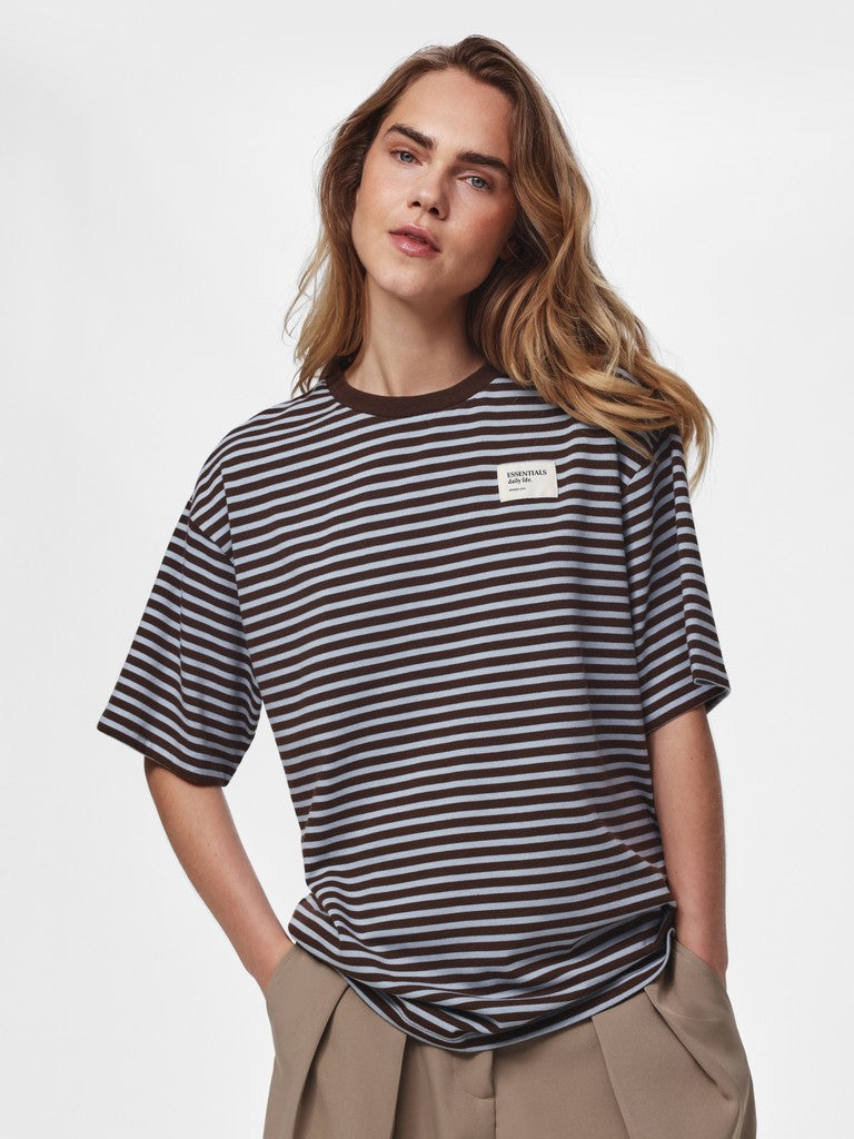 PCSadie SS T-Shirt Hot Fudge