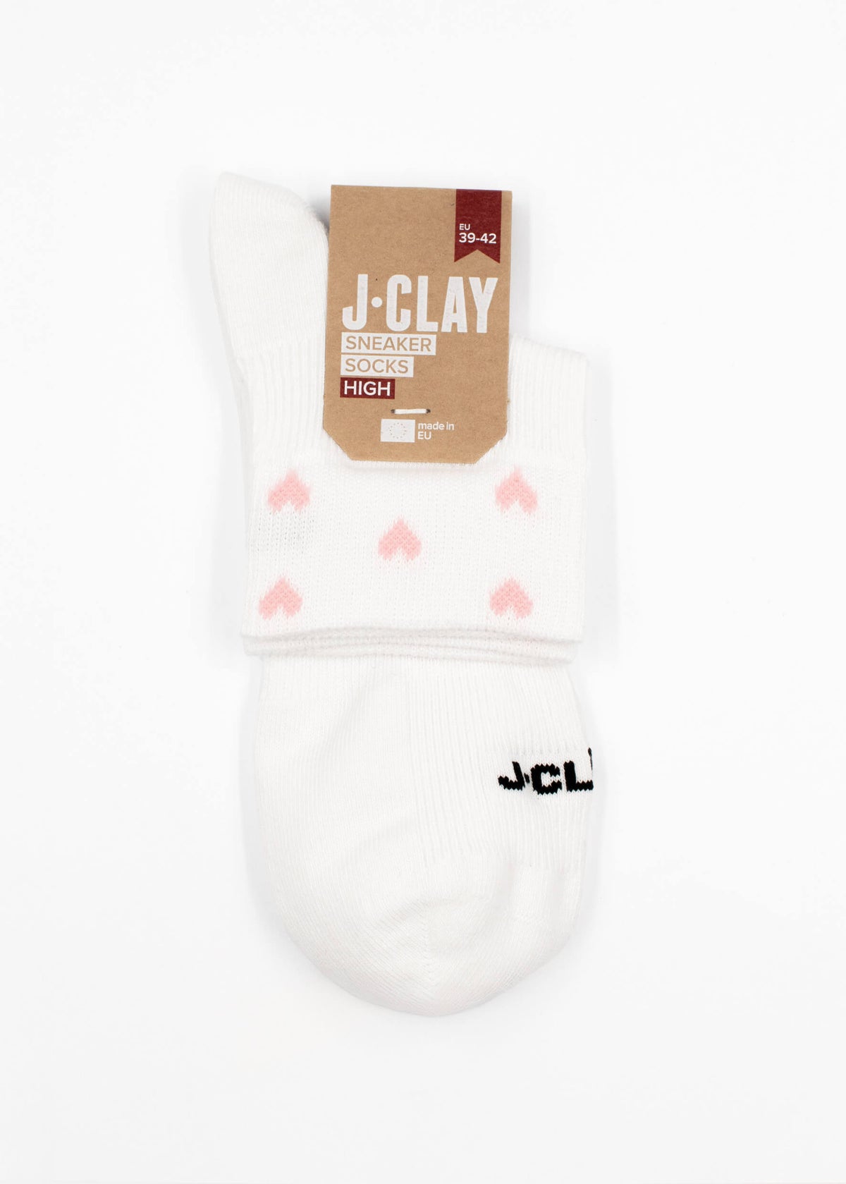 JCPink Hearts - Sneaker Socken High