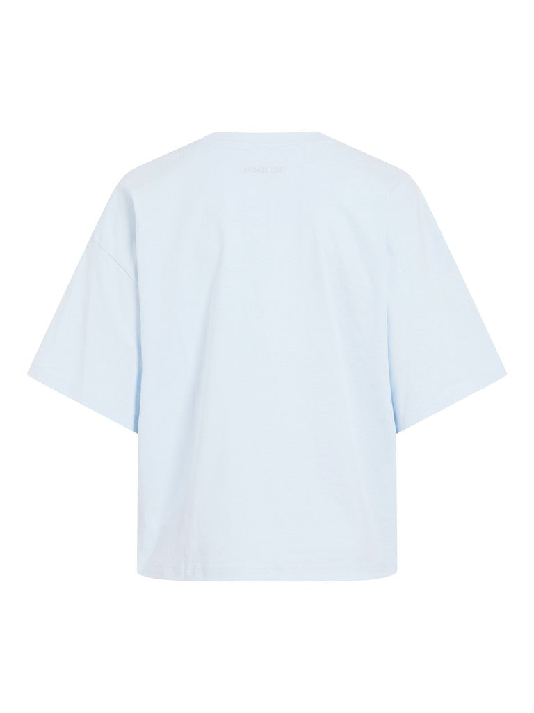 RO’UNanna Oversize O-Neck Tee Ice Water