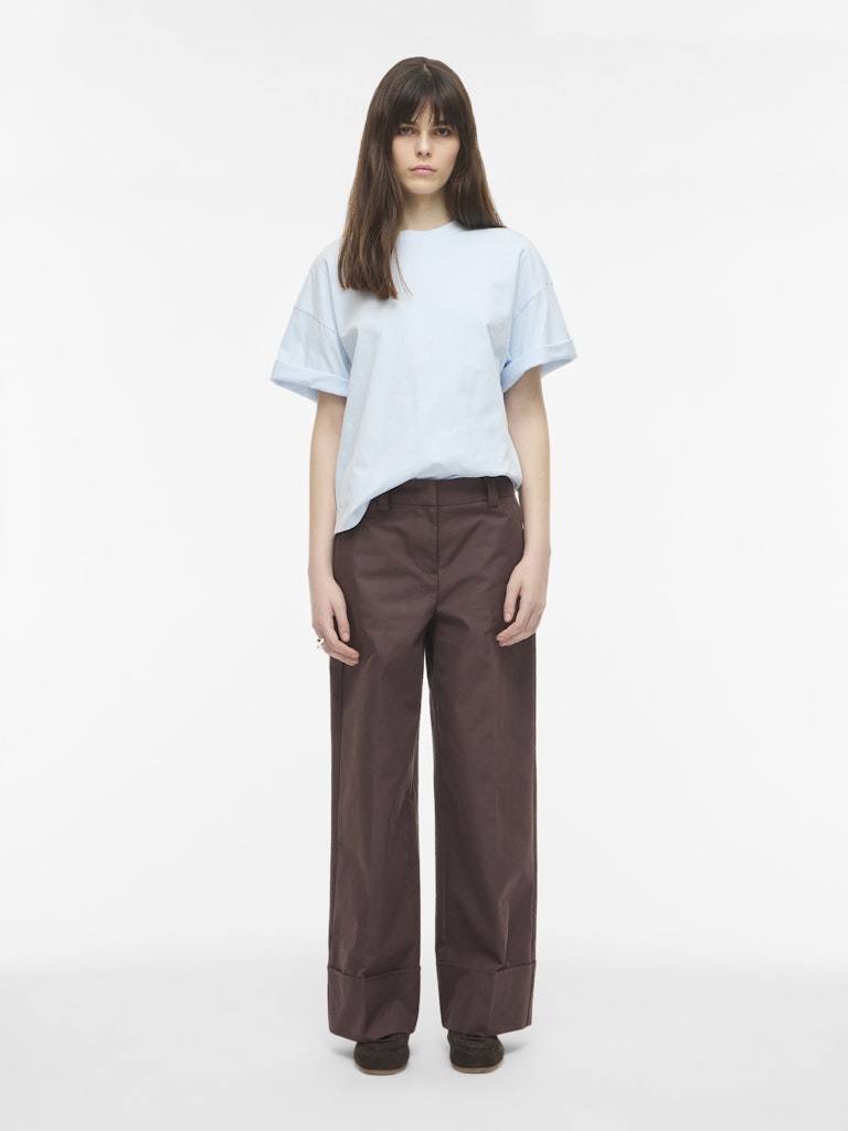RO’UNanna Oversize O-Neck Tee Ice Water