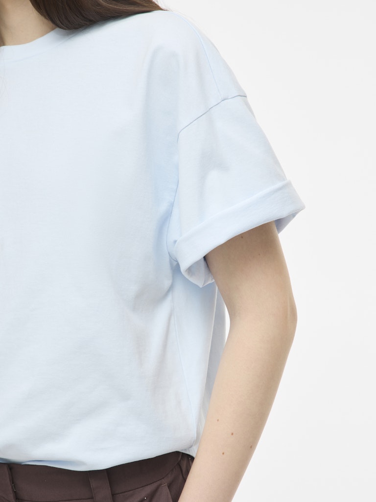 RO’UNanna Oversize O-Neck Tee Ice Water