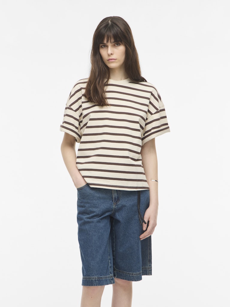 RO’UNanna Oversize O-Neck Tee Birch