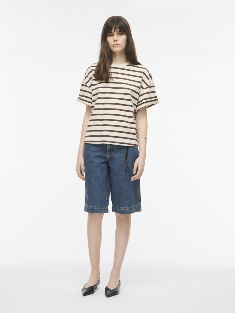 RO’UNanna Oversize O-Neck Tee Birch