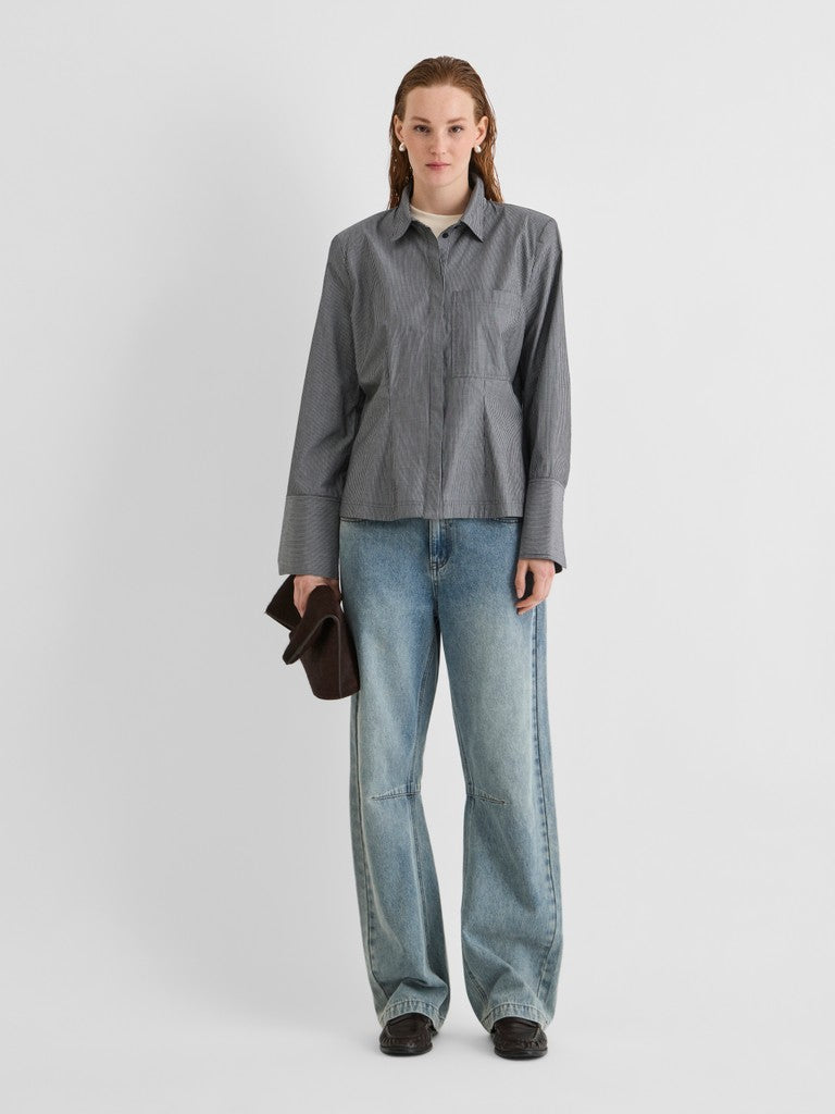 ROUIrma Shirt Dark Grey