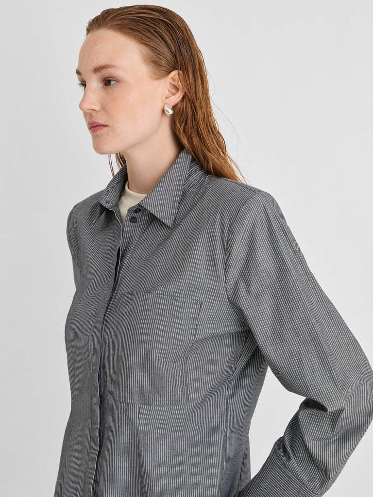 ROUIrma Shirt Dark Grey