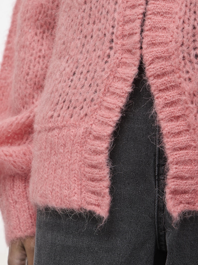 ROUBanu LS Open Cardigan Peach Blossom