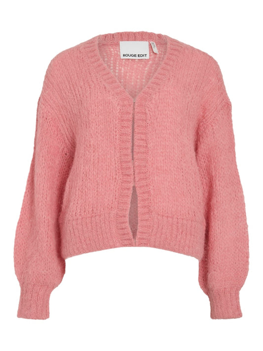 ROUBanu LS Open Cardigan Peach Blossom