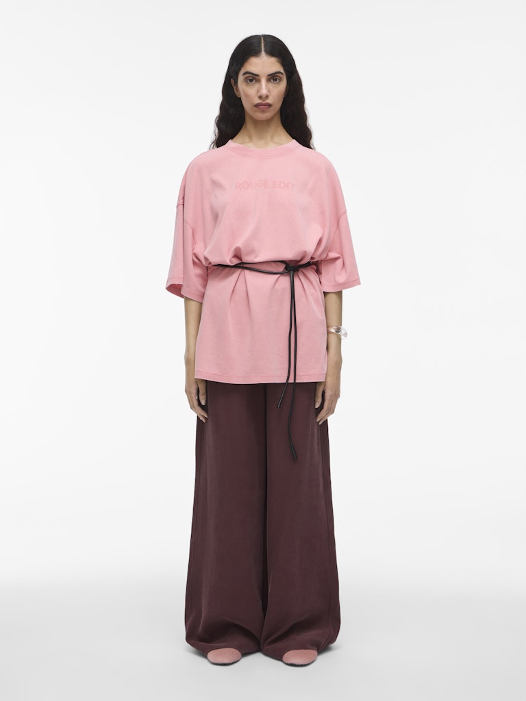 ROUSophias SS O-Neck Tee Peach Blossom