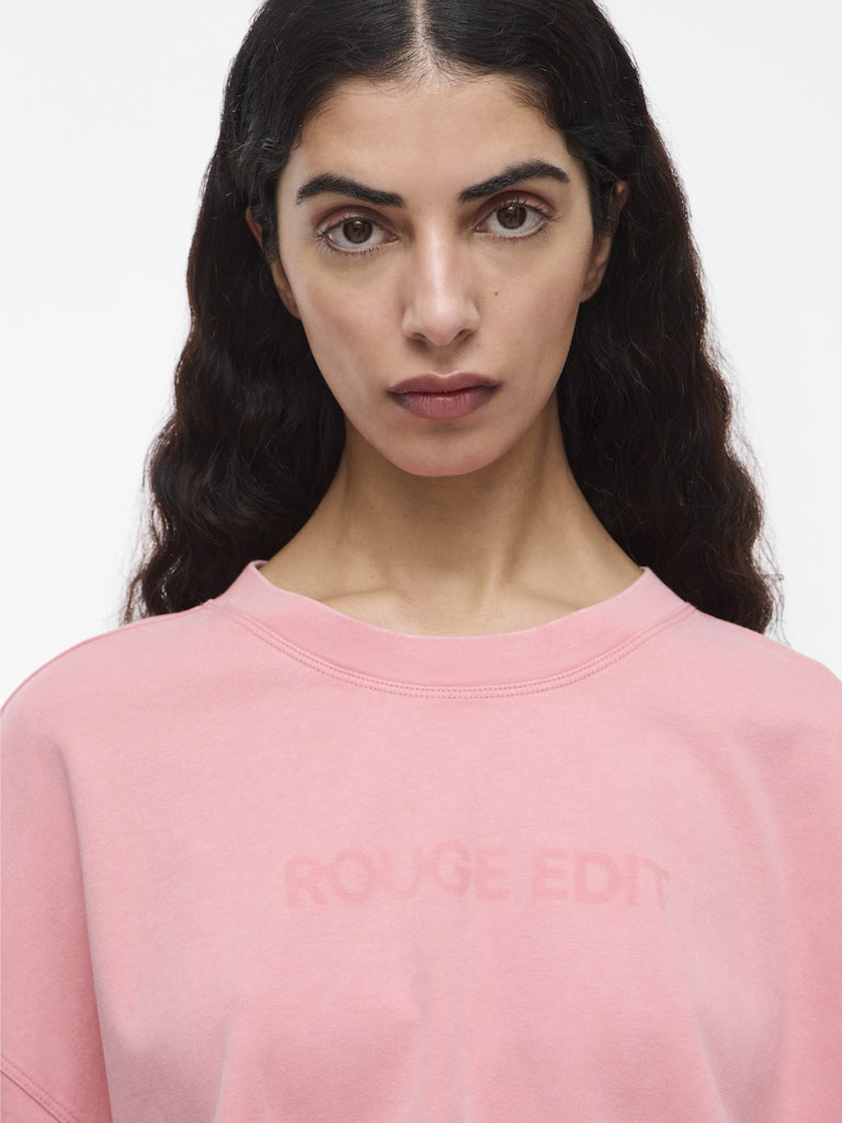 ROUSophias SS O-Neck Tee Peach Blossom