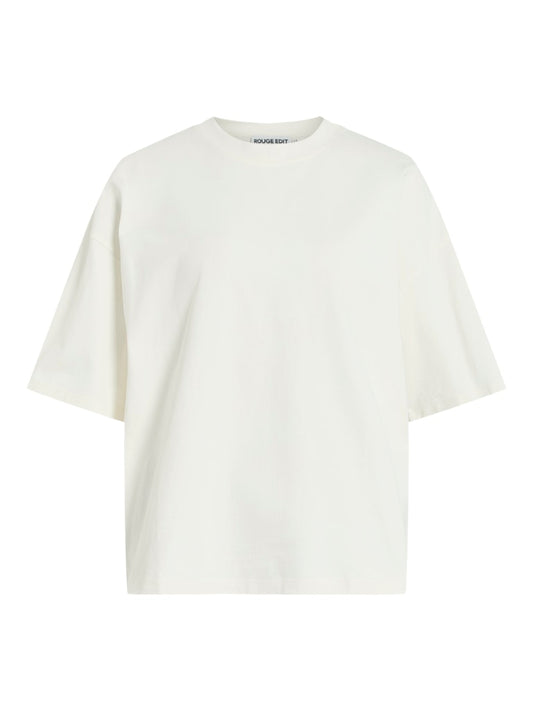 ROUNanna Oversize 2/4 T-Shirt Cloud Dancer
