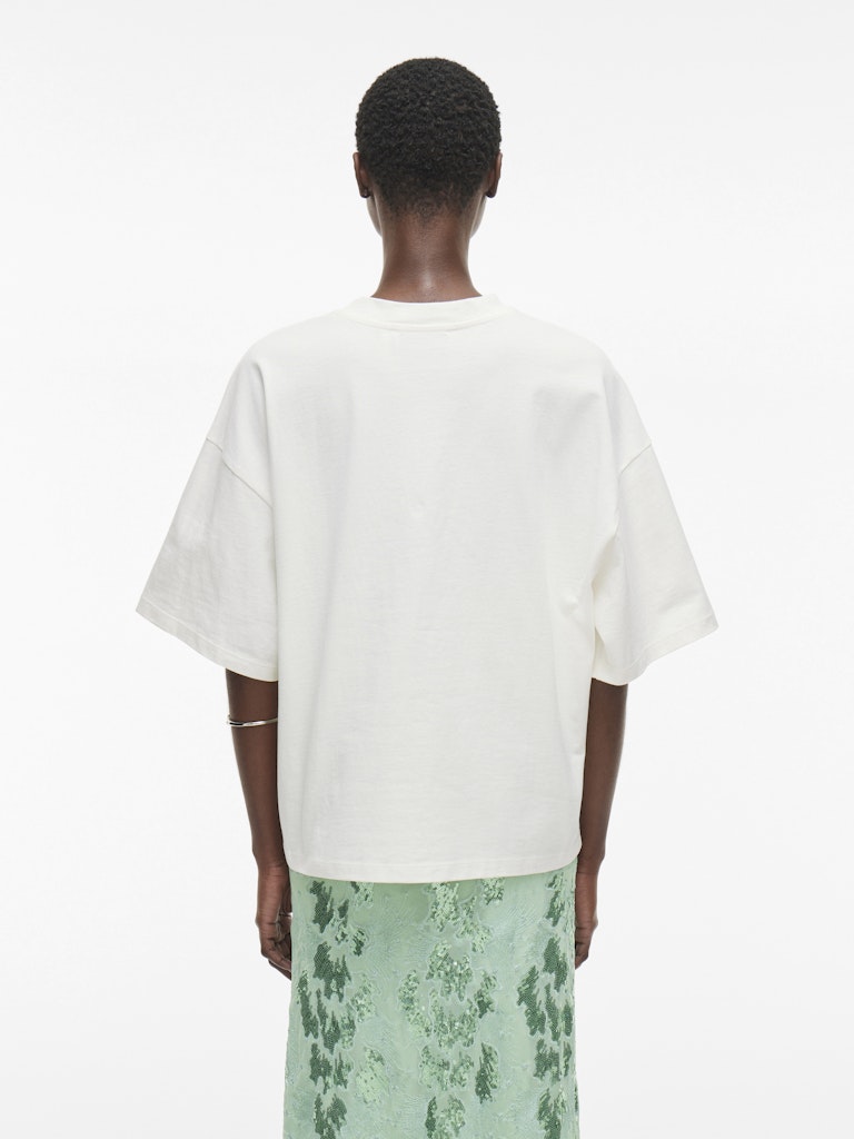 ROUNanna Oversize 2/4 T-Shirt Cloud Dancer