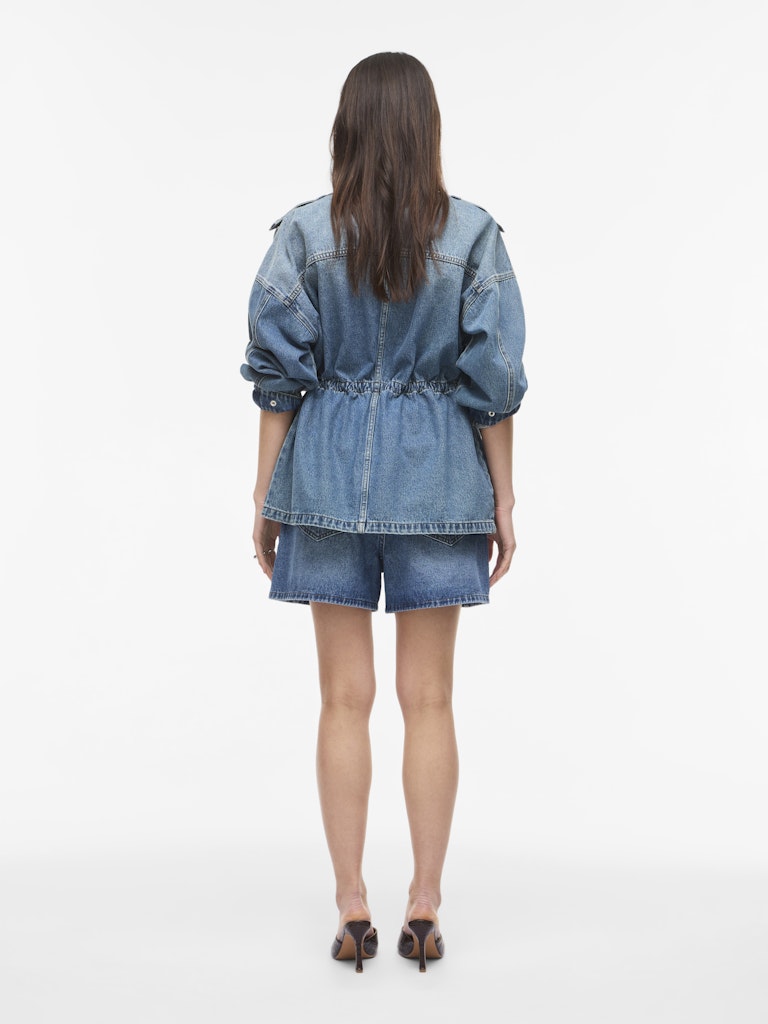 ROURamonas HW Shorts Dark Medium Blue Denim