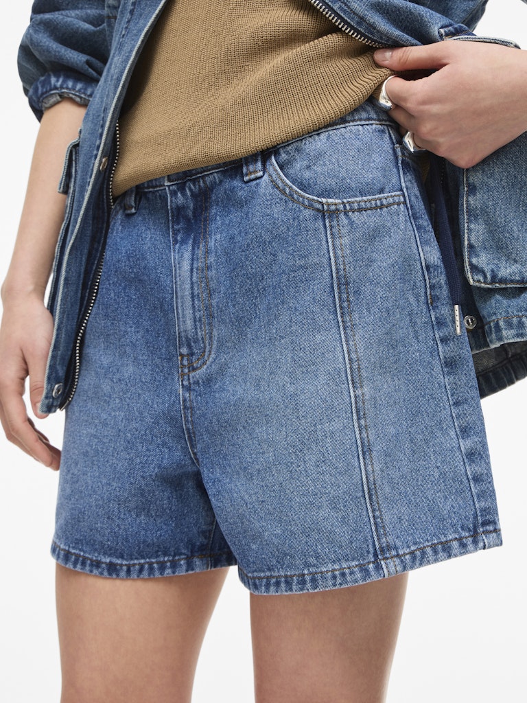 ROURamonas HW Shorts Dark Medium Blue Denim