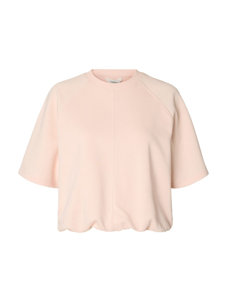 SLWTabby SS Bubble Sweat Pale Dogwood