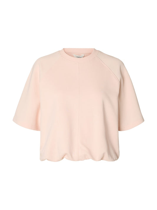 SLWTabby SS Bubble Sweat Pale Dogwood