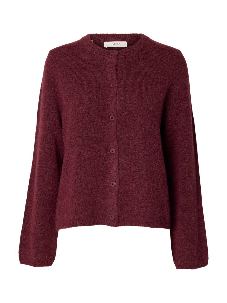SLFLulu New Knit Cardigan Tawny Port