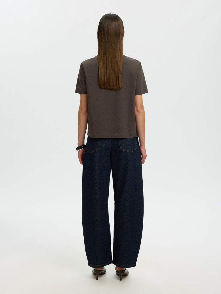 SLFEssential SS Boxy Tee Delicioso