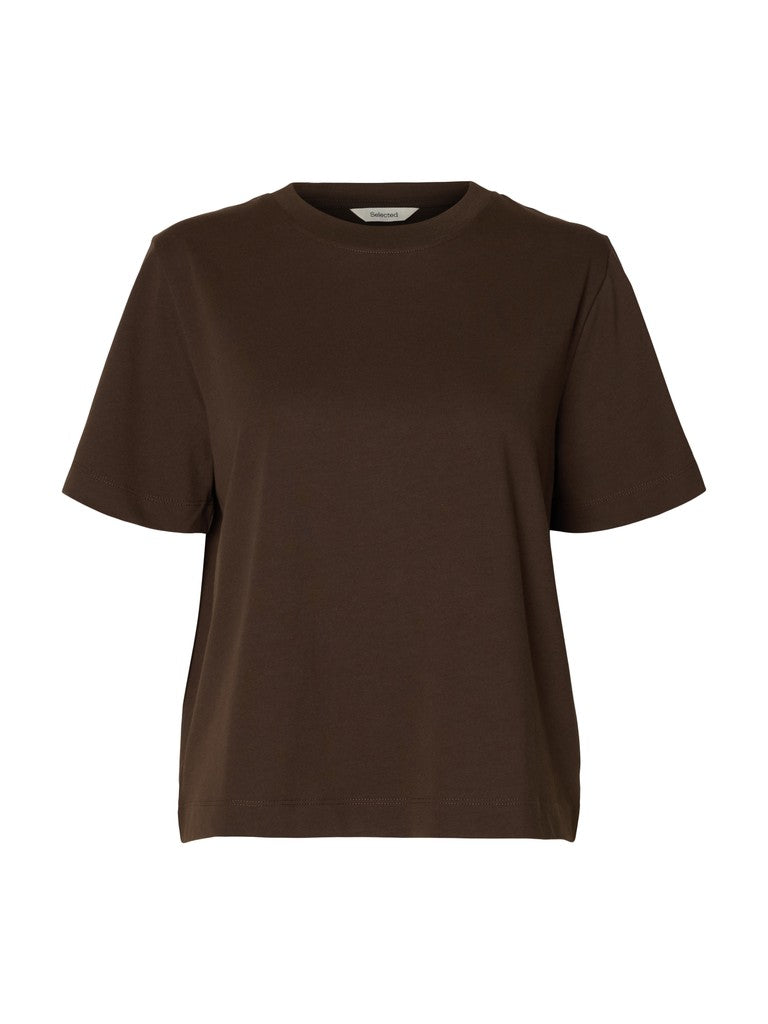 SLFEssential SS Boxy Tee Delicioso