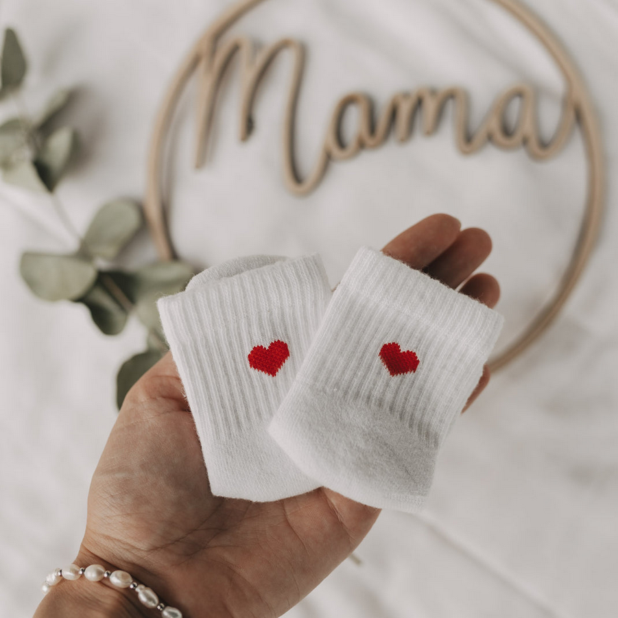 ES Babysocken Herz