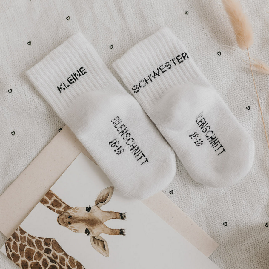 ES Babysocken Kleine Schwester