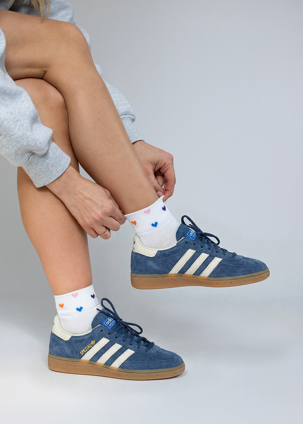 JCSpring Hearts - Sneaker Socken High
