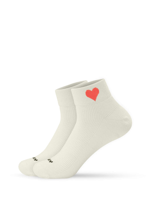 JCSunset Heart - Sneaker Socken High