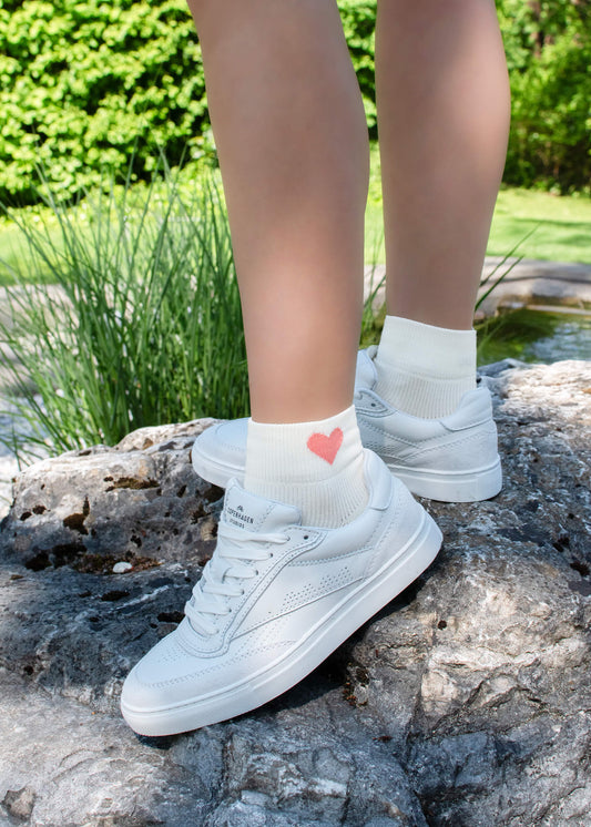JCSunset Heart - Sneaker Socken High