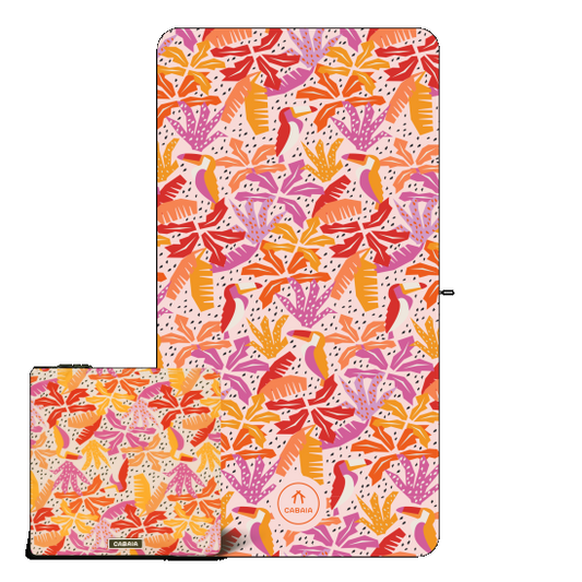 Cabaia Rectangle Towel Pirae