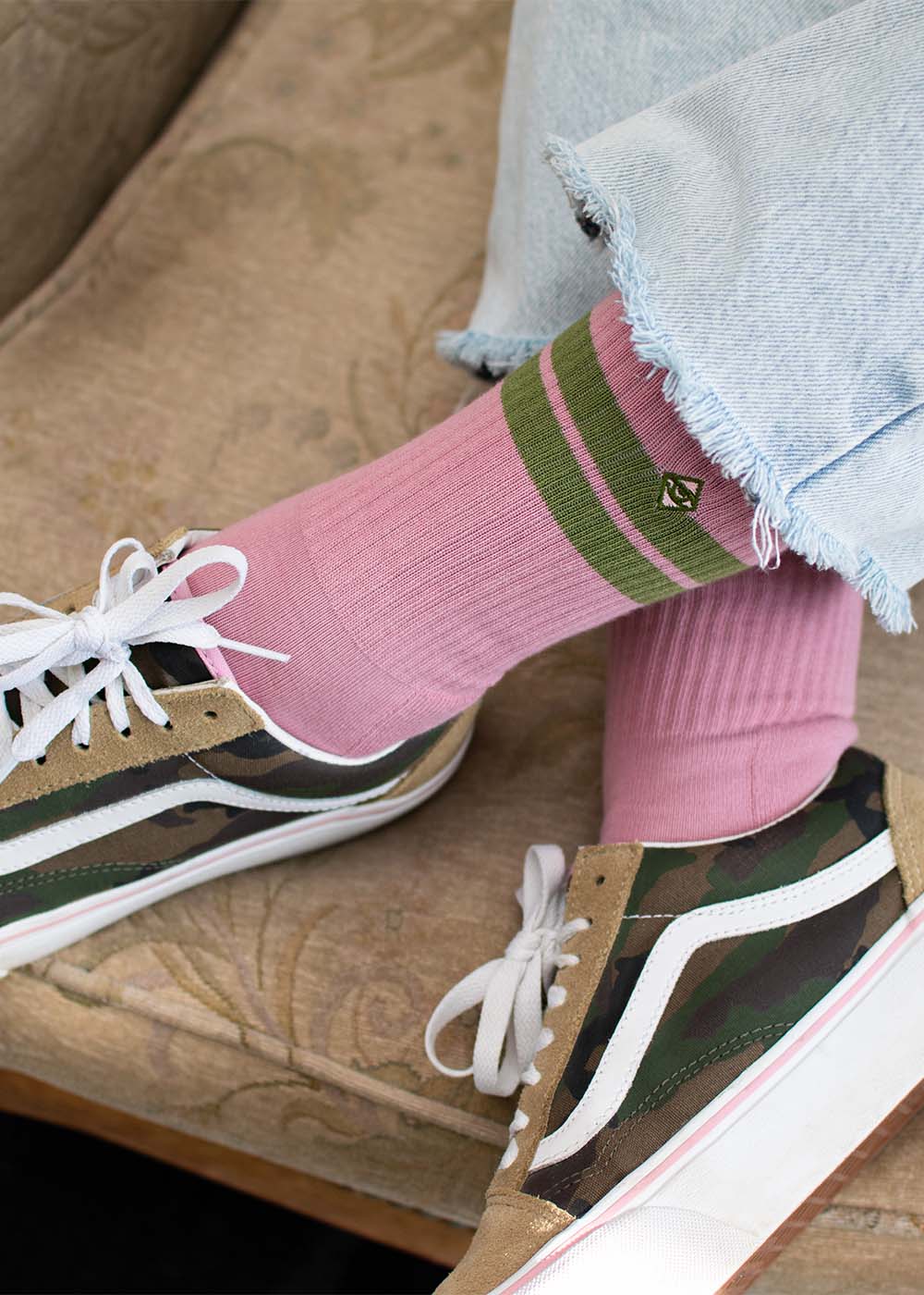 JC Socken True Rose Olive
