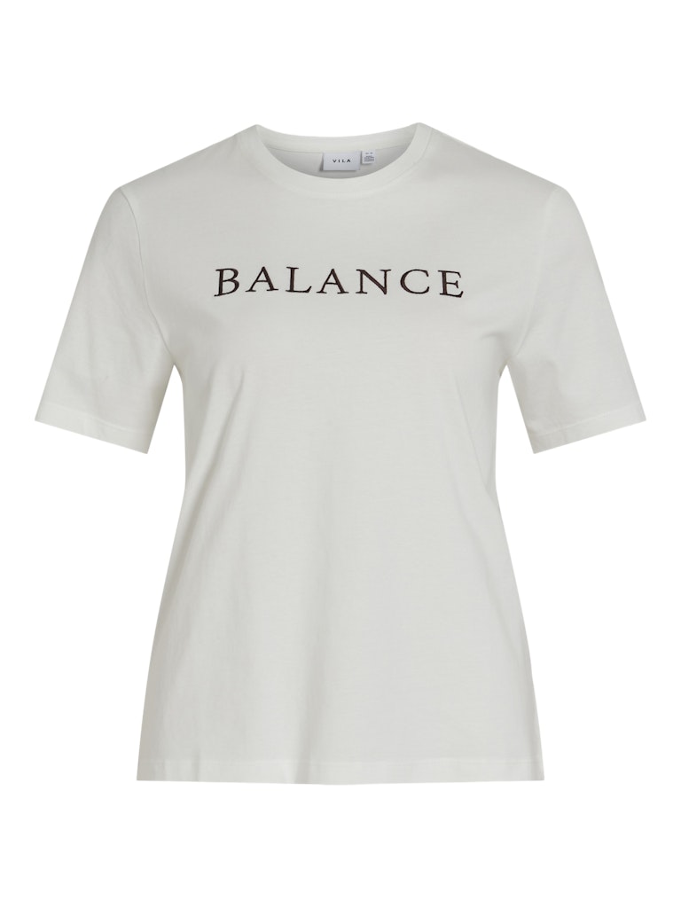 VISybil Balance O-Neck T-Shirt Coffe Bean Balance