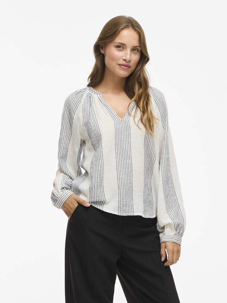 VIZoffe LS V-Neck Top Birch