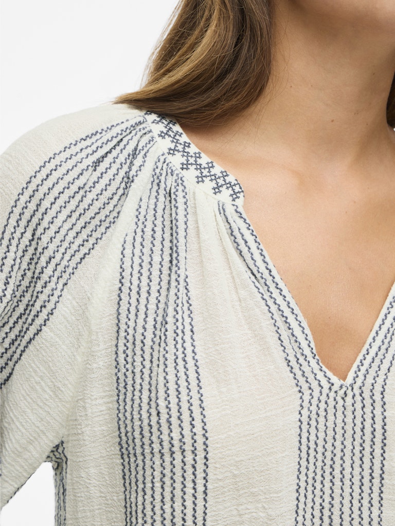 VIZoffe LS V-Neck Top Birch