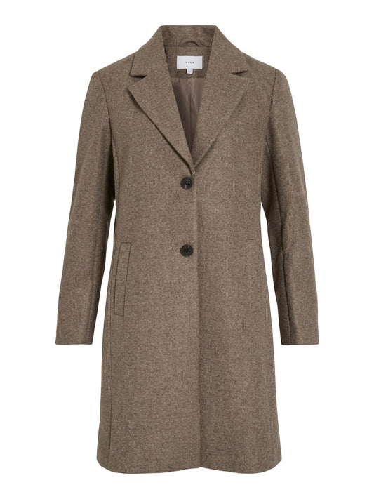 VIClaudia Button Coat Falcon