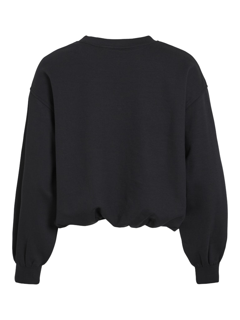 VIElesta Balloon O-Neck L/S Top Black