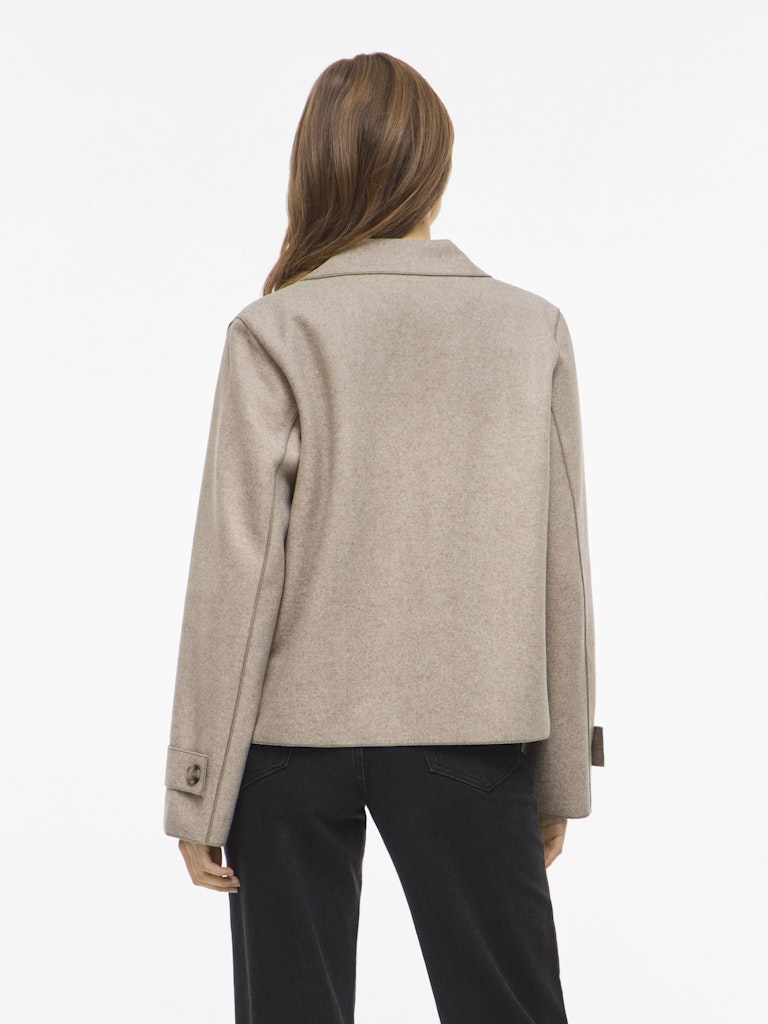 VIJuice Short Jacket Natural Melange