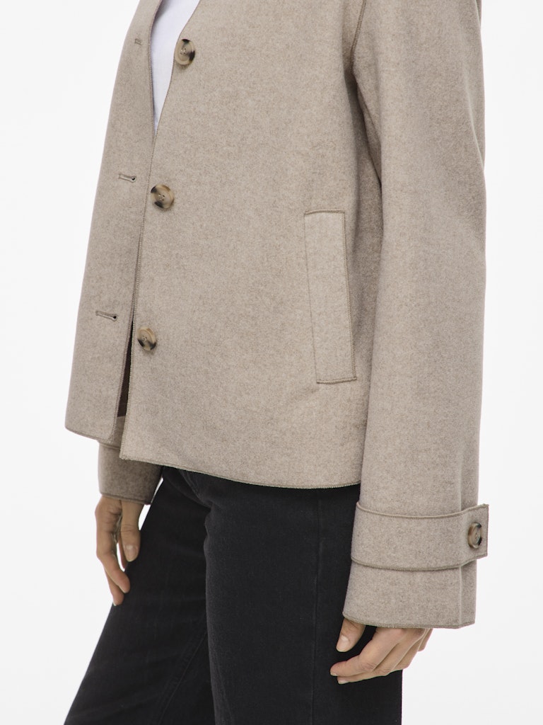VIJuice Short Jacket Natural Melange
