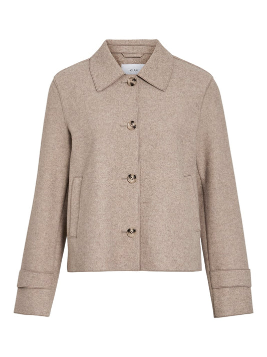 VIJuice Short Jacket Natural Melange