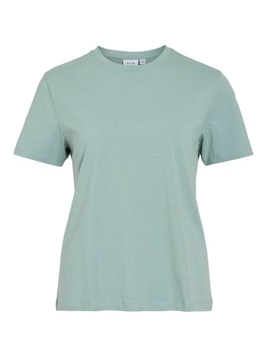 VINora S/S T-Shirt Blue Surf