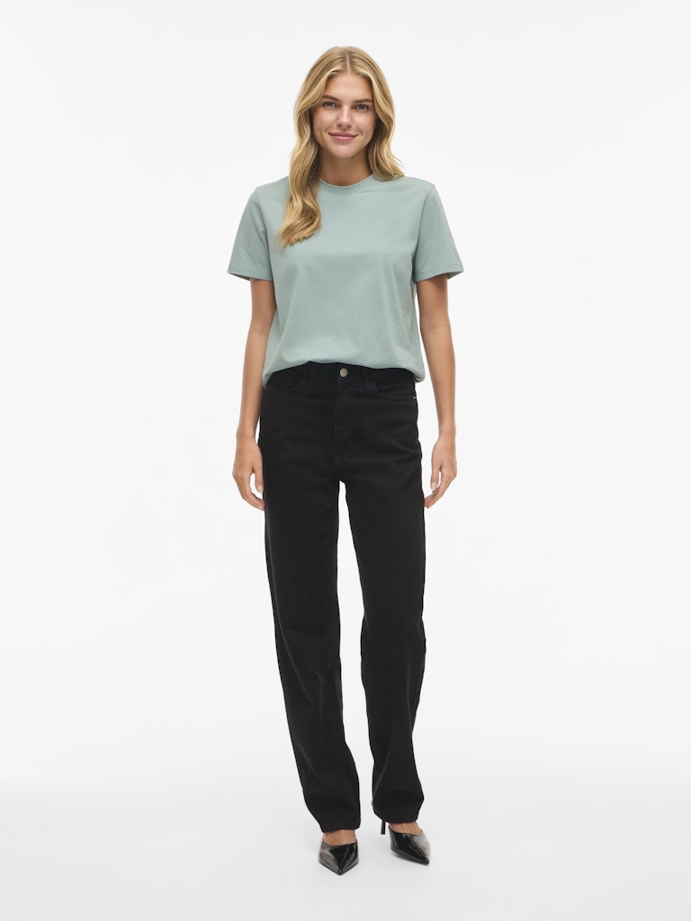 VINora S/S T-Shirt Blue Surf