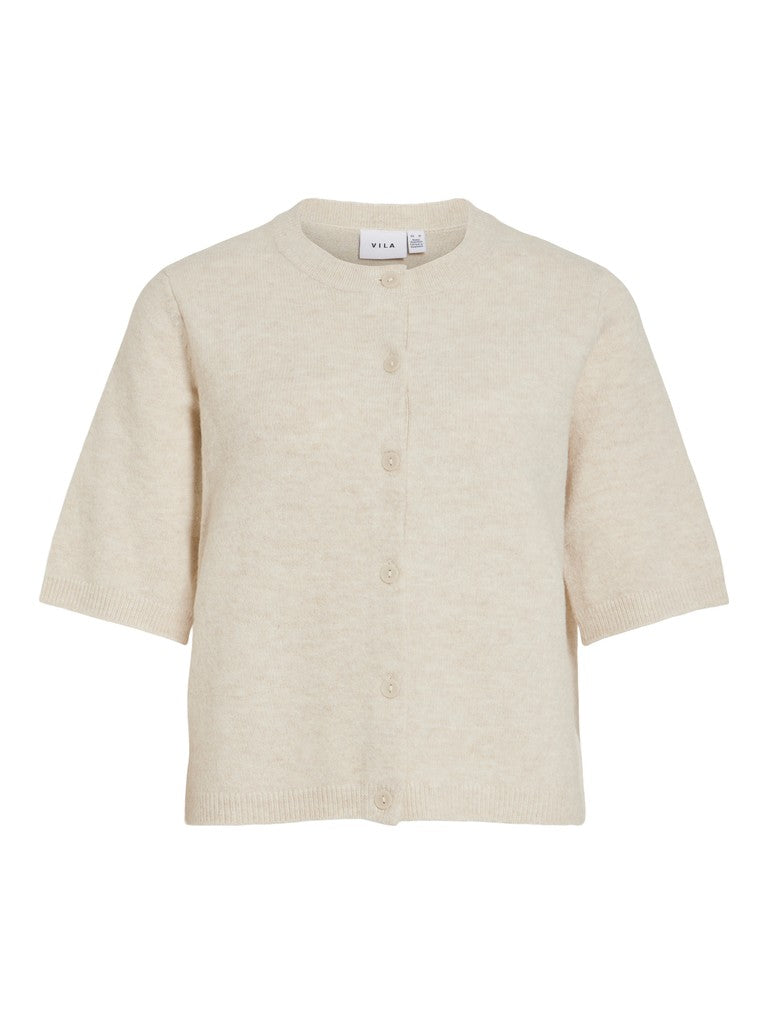 VILiga 2/4 O-Neck Cardigan Birch