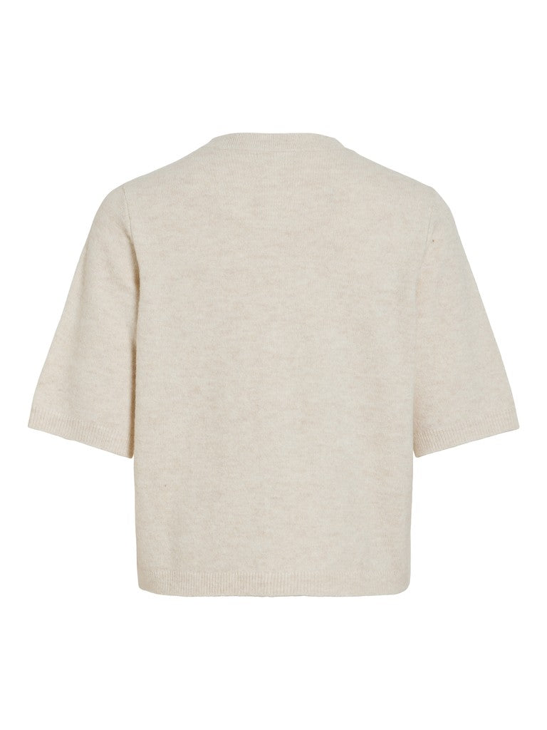 VILiga 2/4 O-Neck Cardigan Birch