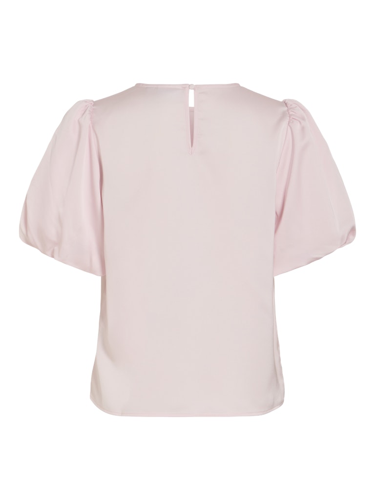 VIEllette 2/4 Satin Puff Top Cherry Blossom