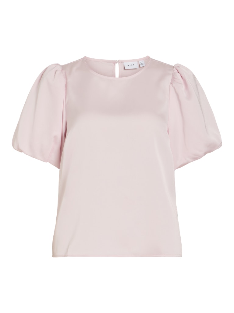 VIEllette 2/4 Satin Puff Top Cherry Blossom