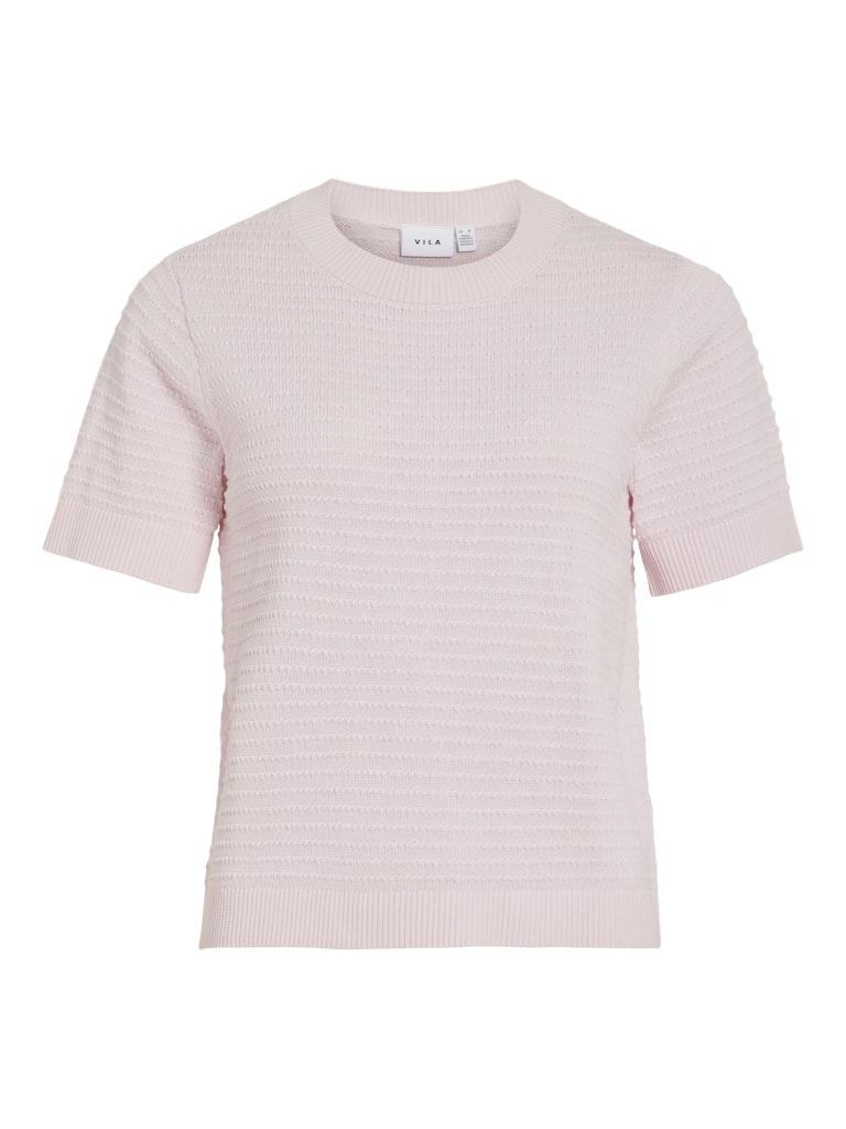 VILollo O-Neck Knit Top Cherry Blossom