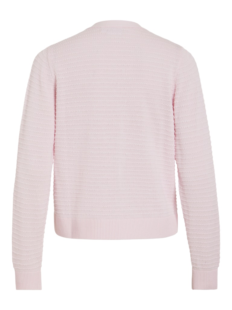 VILollo Short L/S Knit Cardigan Cherry Blossom