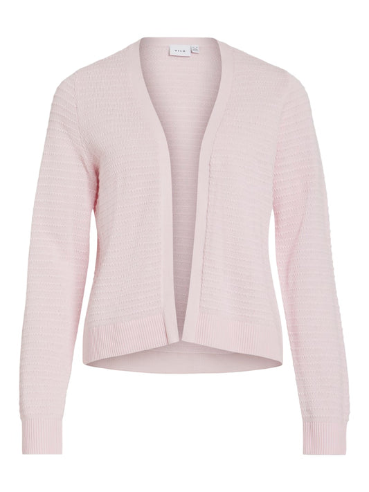 VILollo Short L/S Knit Cardigan Cherry Blossom