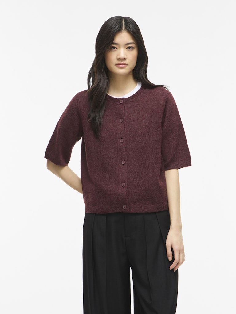 VILiga 2/4 O-Neck Cardigan Port Royale